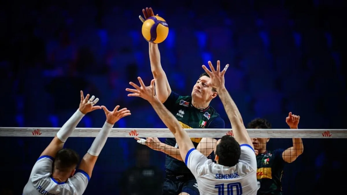 Italia-Brasile 3-1, impresa degli Azzurri e quarta vittoria alla Volley Nations League