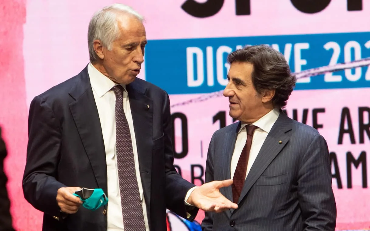 Ct Italia, Malagò in Lega Calcio. Simonelli: "Il presidente vola alto, in buone mani per ripartire" - La Gazzetta dello Sport