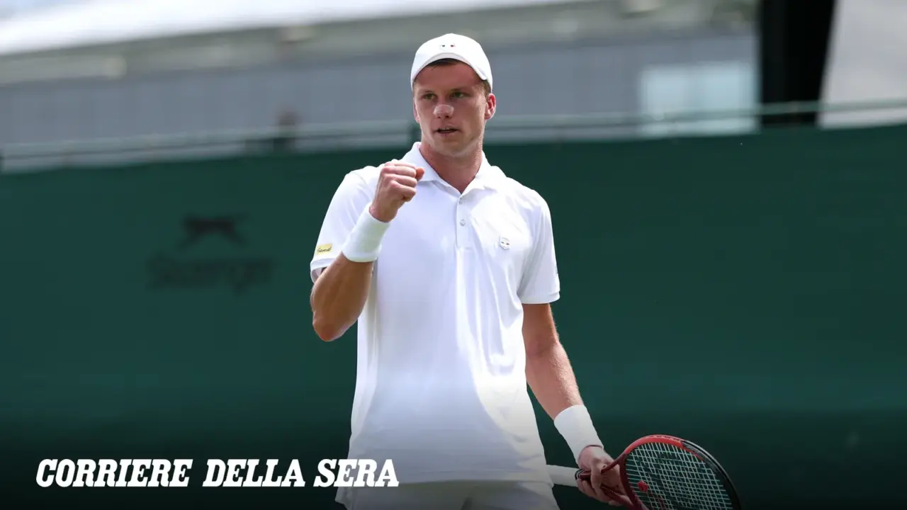 Wimbledon: Sinner affronta Brooksby nel secondo match sul Campo 1
