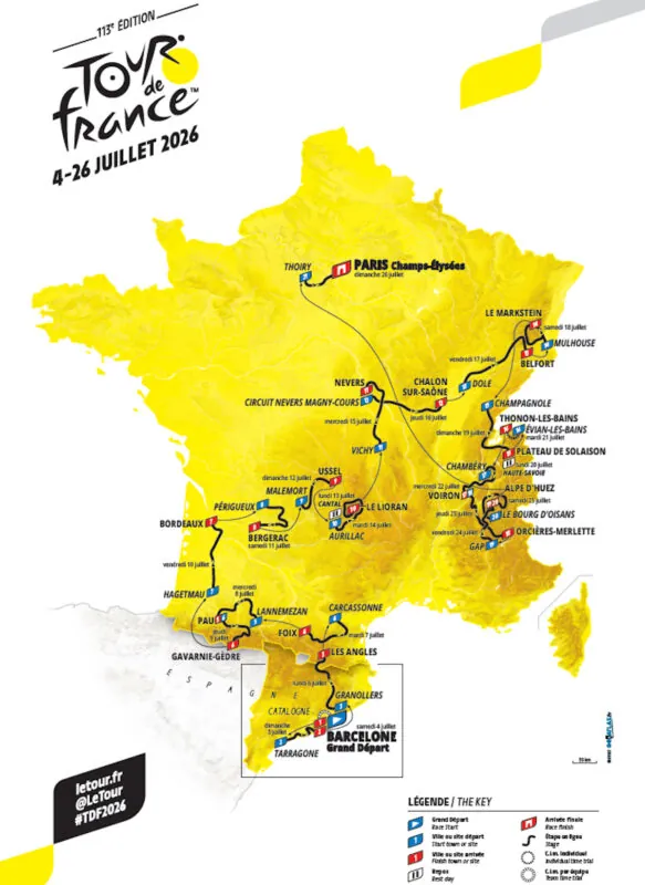 Tour de France 2026 in TV